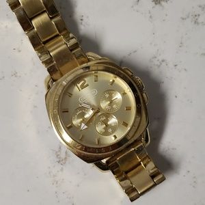 Coach gold watch